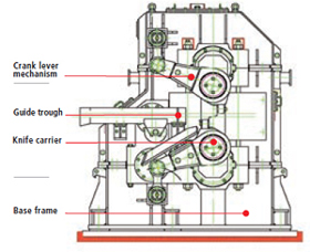 Crank Lever Shears Engineering Drawing